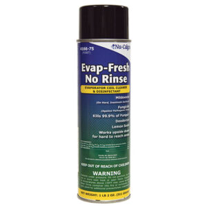 An image of a aerosol can of 4166-75 Evap Fresh No Rinse