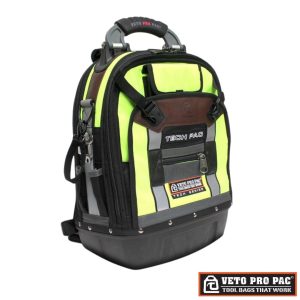 Revolutionize your workday – get your VETOTP1HV Veto Pro Pac Tech Series Hi-Vis Green Backpack now and take your professionalism to new heights.