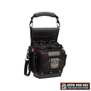 Elevate your tool organization with the VETOTP4BBLACK - Veto Pro Pac HVAC 4 Pocket Black Tool Bag, and equip yourself with the best in the business.